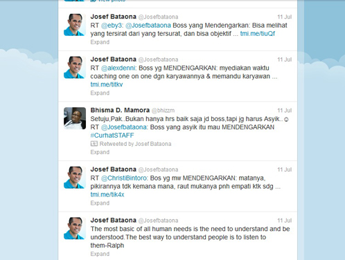 Boss yang Mau Mendengarkan